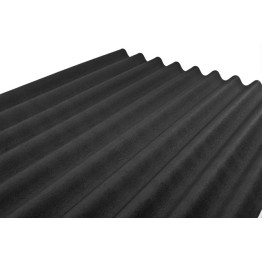 2000mm x 900mm x 2.8mm Corrugated Onduline Black